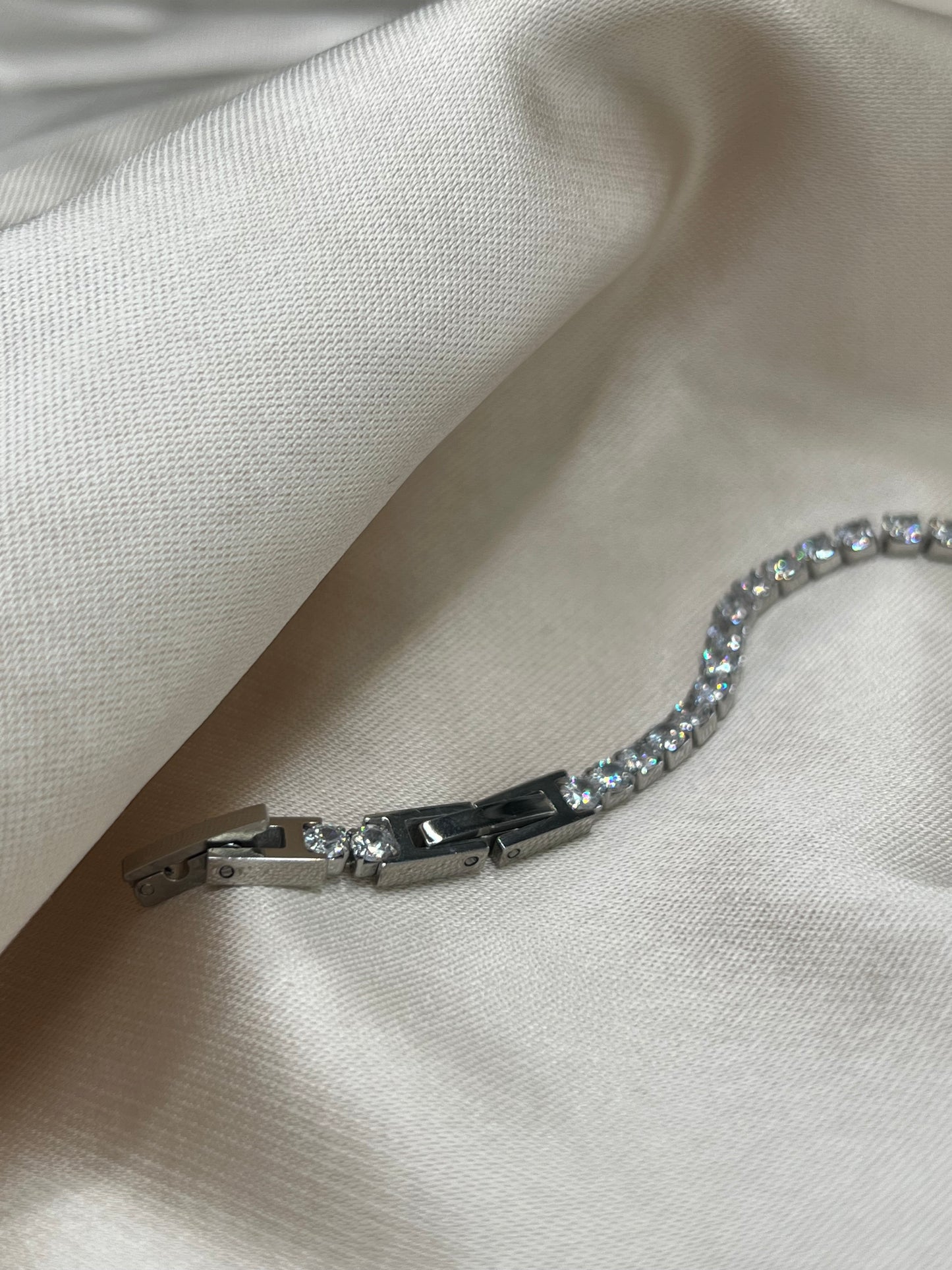 Bracciale Tennis con zirconi da 3mm