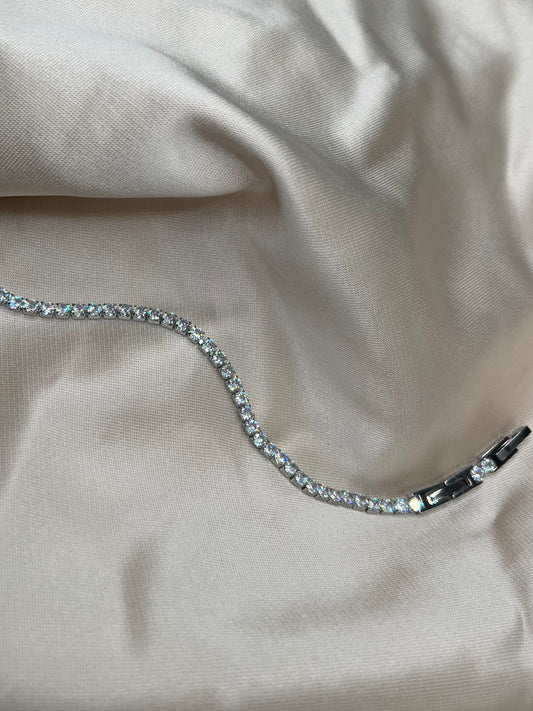 Bracciale Tennis con zirconi da 3mm