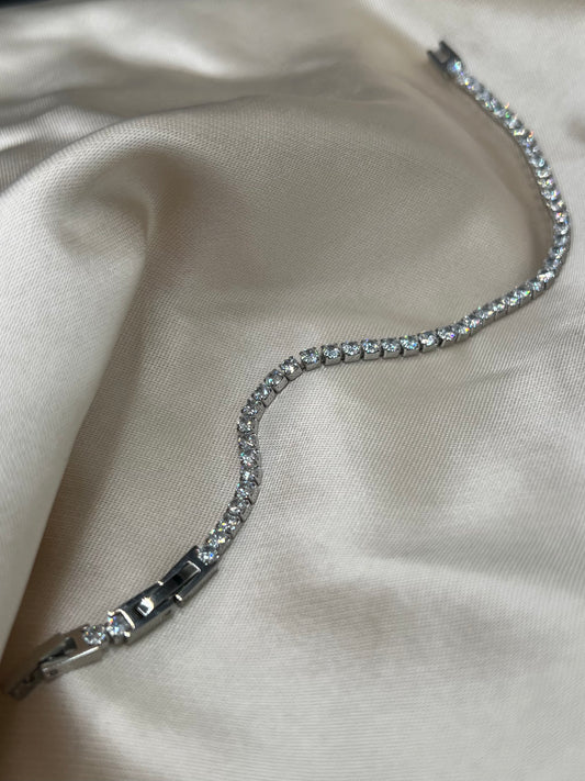Bracciale Tennis con zirconi da 3mm