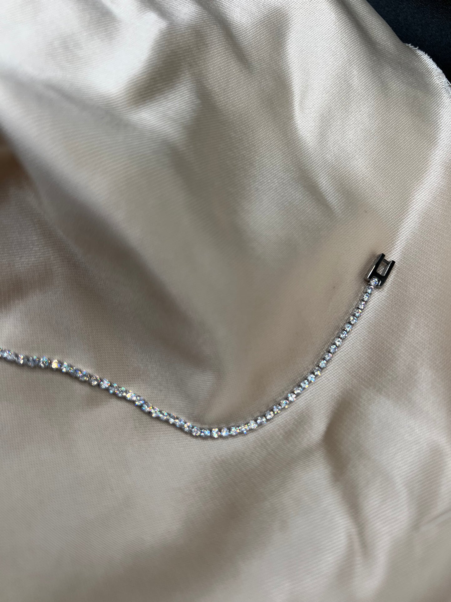 Bracciale Tennis con zirconi da 2mm