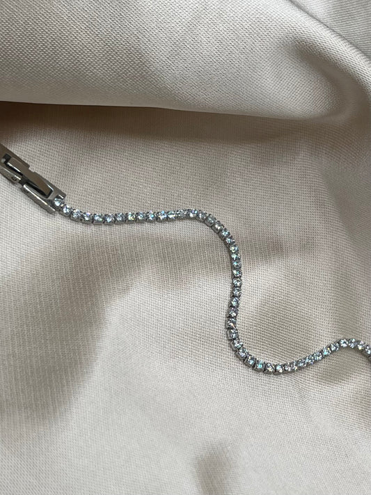 Bracciale Tennis con zirconi da 2mm
