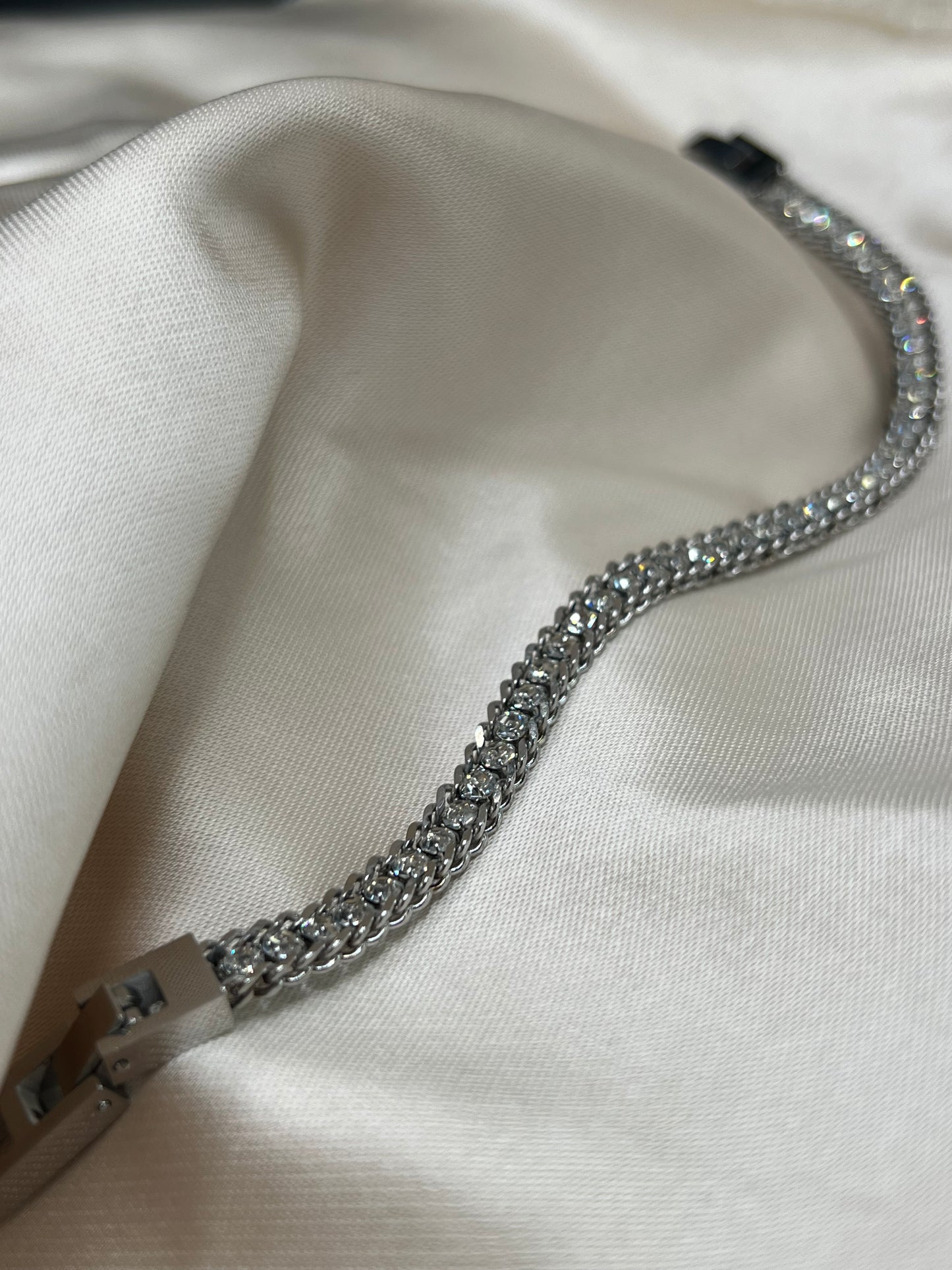 Bracciale Intreccio di Strass