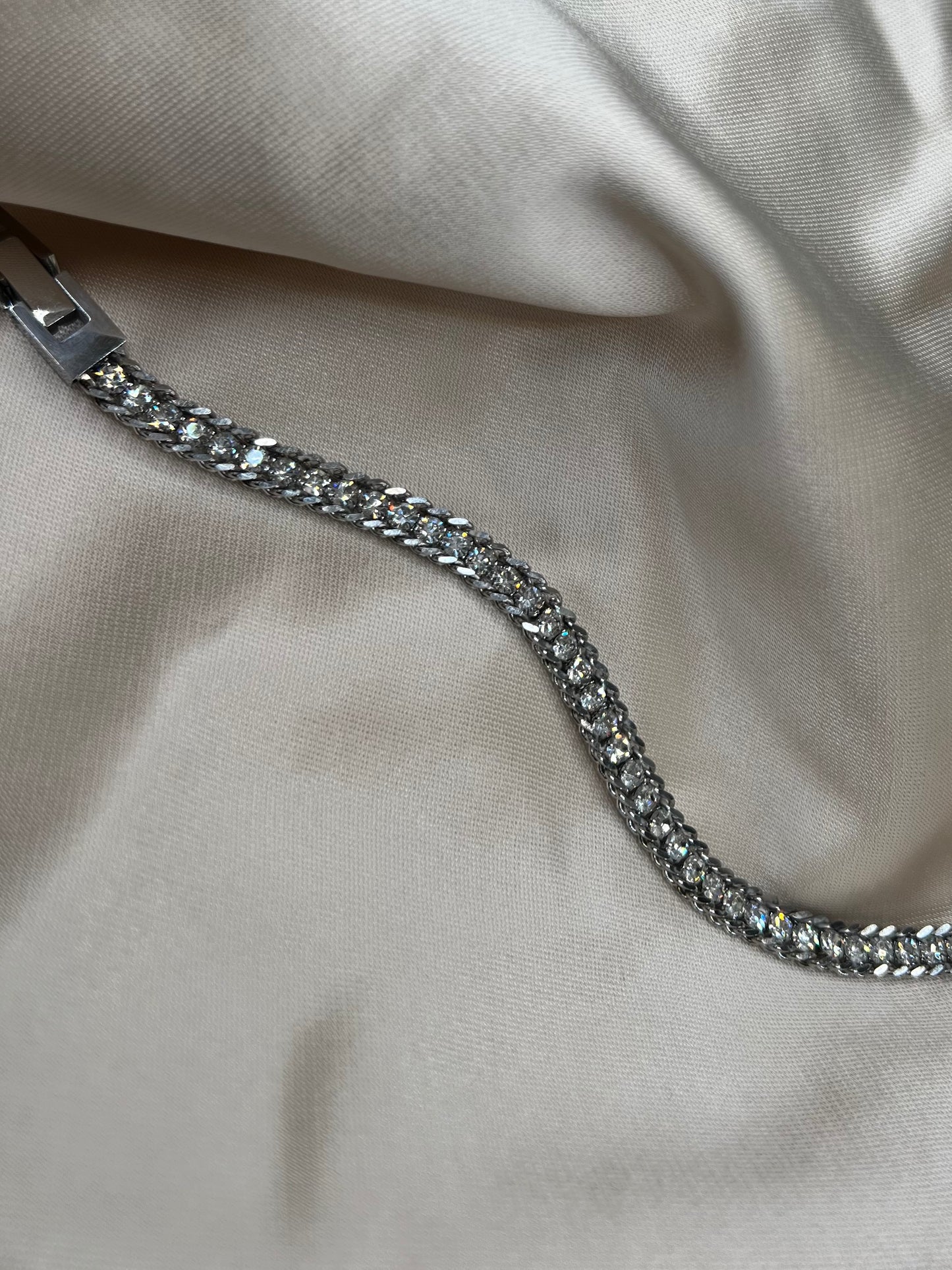 Bracciale Intreccio di Strass