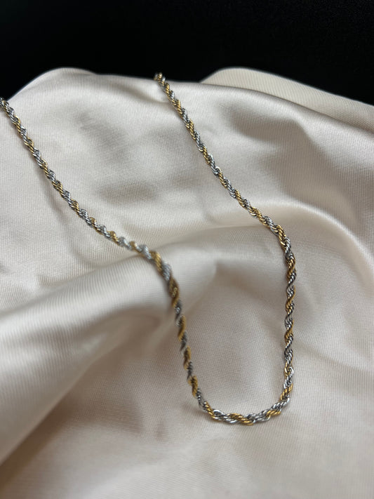 Collana Fune Bicolor