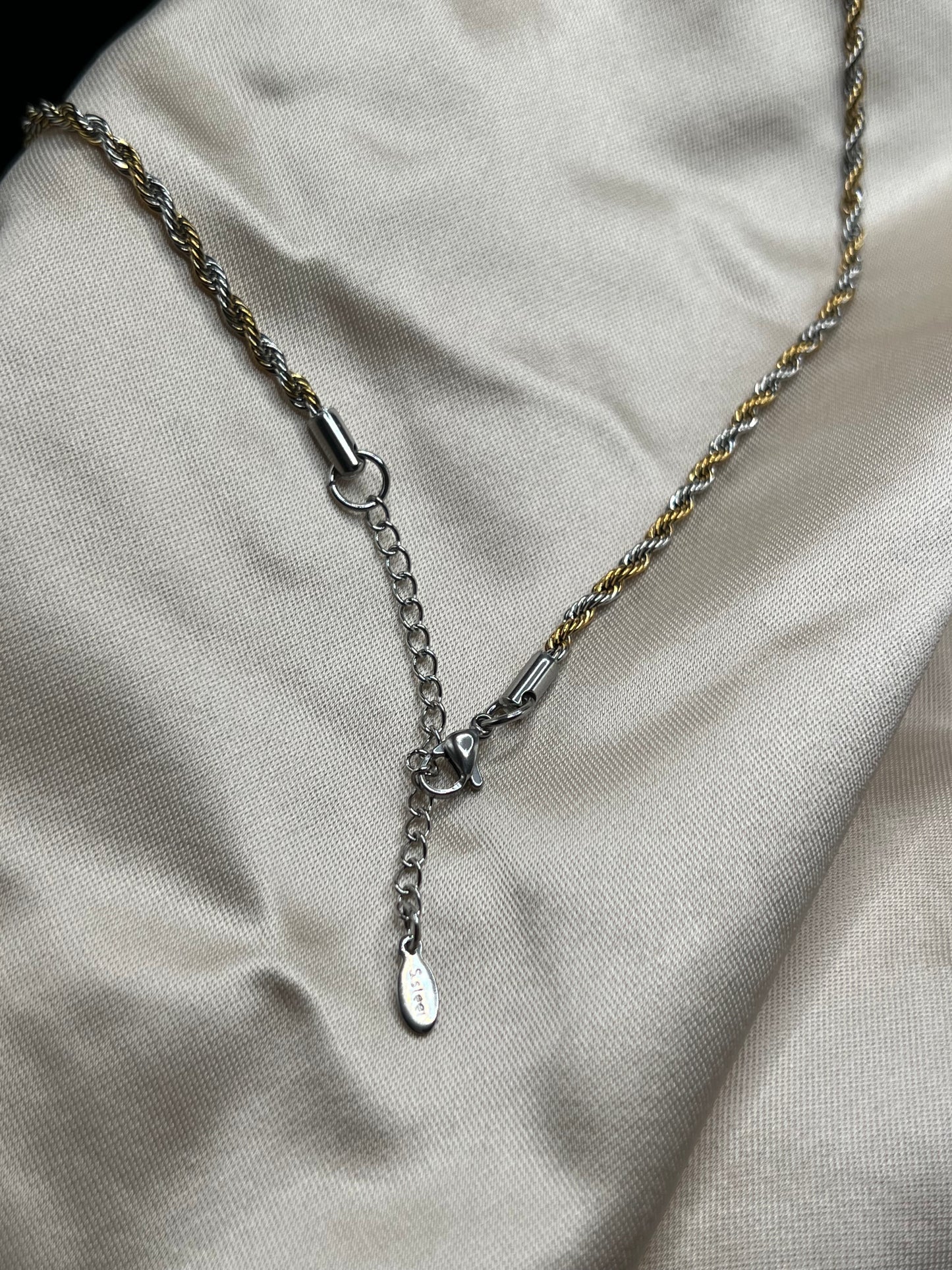 Collana Fune Bicolor