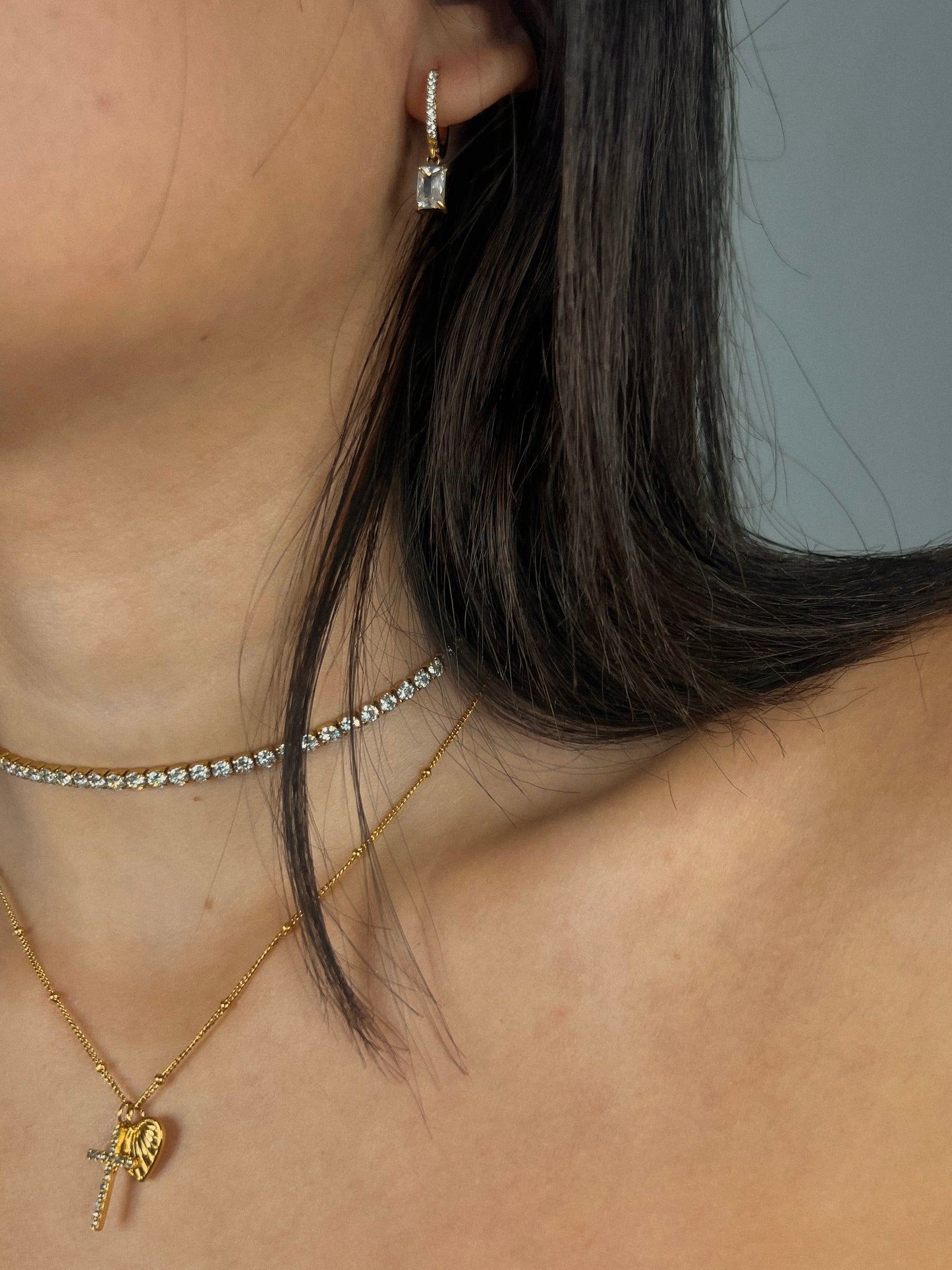 Cerchietti Brillanti con Baguette